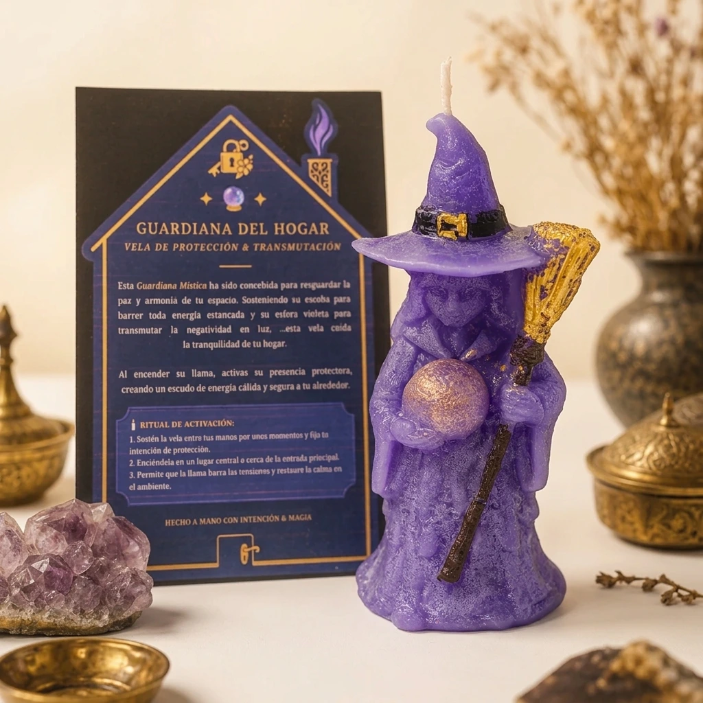 [VEL-FOR-PRE-018] Vela Premium Guardiana del Hogar